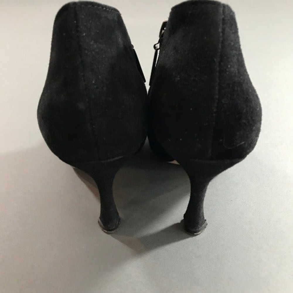 (Sold) Dolce Vita Black Suede Beji Ankle Boots, 6 - Picture 5 of 7